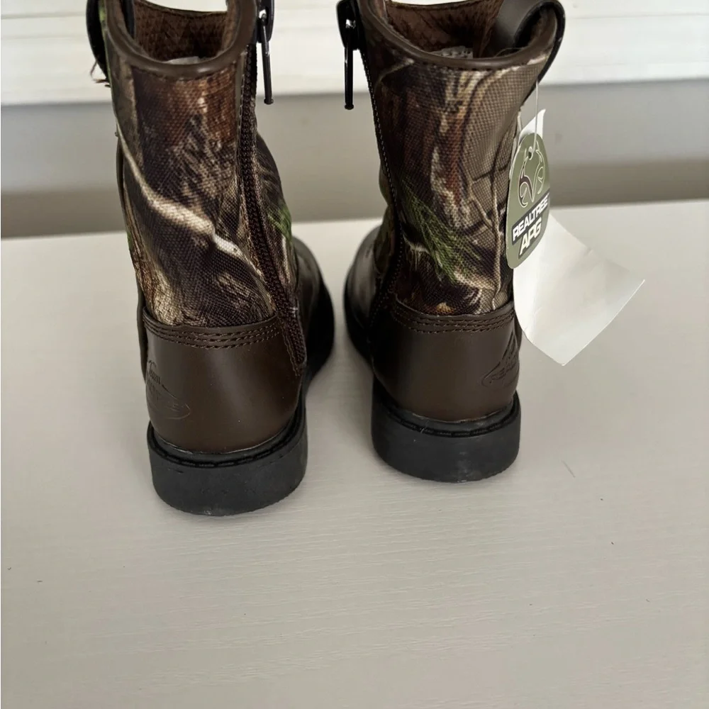 Toddler Realtree Dustin Jr. Camo Boots size 5